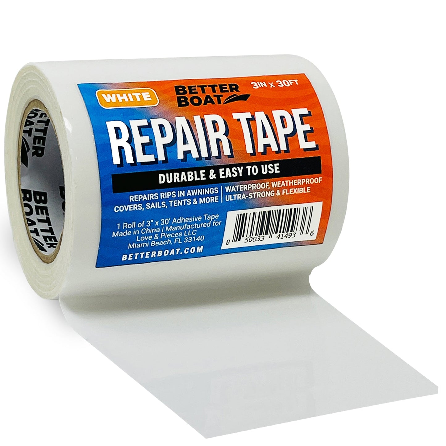 Fabric Repair Tape Boat Covers & RV Awnings