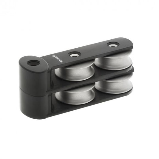 Spinlock Deck Organizer 50mm 2-Sheave Asymmetric (High Load) | SendIt Sailing