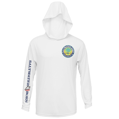 Charleston, SC Kraken Palmetto Logo Men's Long Sleeve UPF 50+ Dry-Fit Hoodie
