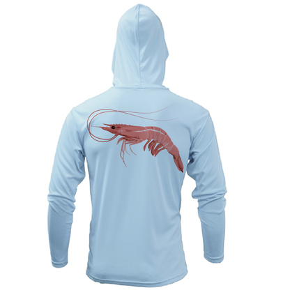 Key West, FL Jumbo Shrimp Long Sleeve UPF 50+ Dry-Fit Hoodie