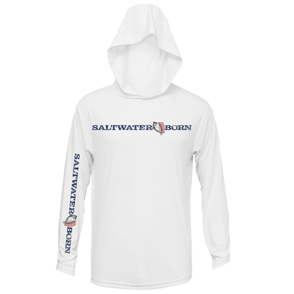 Key West, FL Linear Logo Long Sleeve UPF 50+ Dry-Fit Hoodie