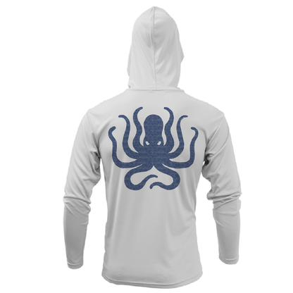 Charleston, SC Kraken Palmetto Logo Men's Long Sleeve UPF 50+ Dry-Fit Hoodie