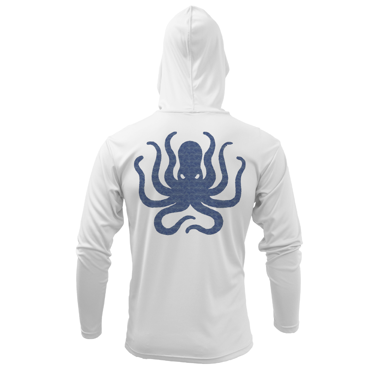 Charleston, SC Kraken Palmetto Logo Men's Long Sleeve UPF 50+ Dry-Fit Hoodie