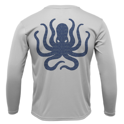 Catalina Island, CA Kraken Girl's Long Sleeve UPF 50+ Dry-Fit Shirt