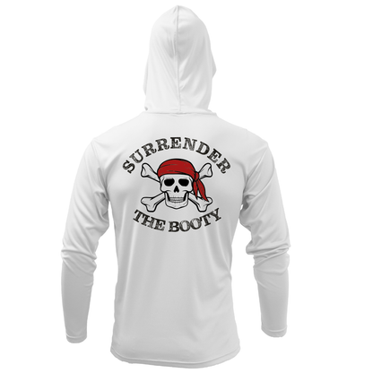 Texas Freshwater Born "Surrender The Booty" Men's Long Sleeve UPF 50+ Dry-Fit Hoodie