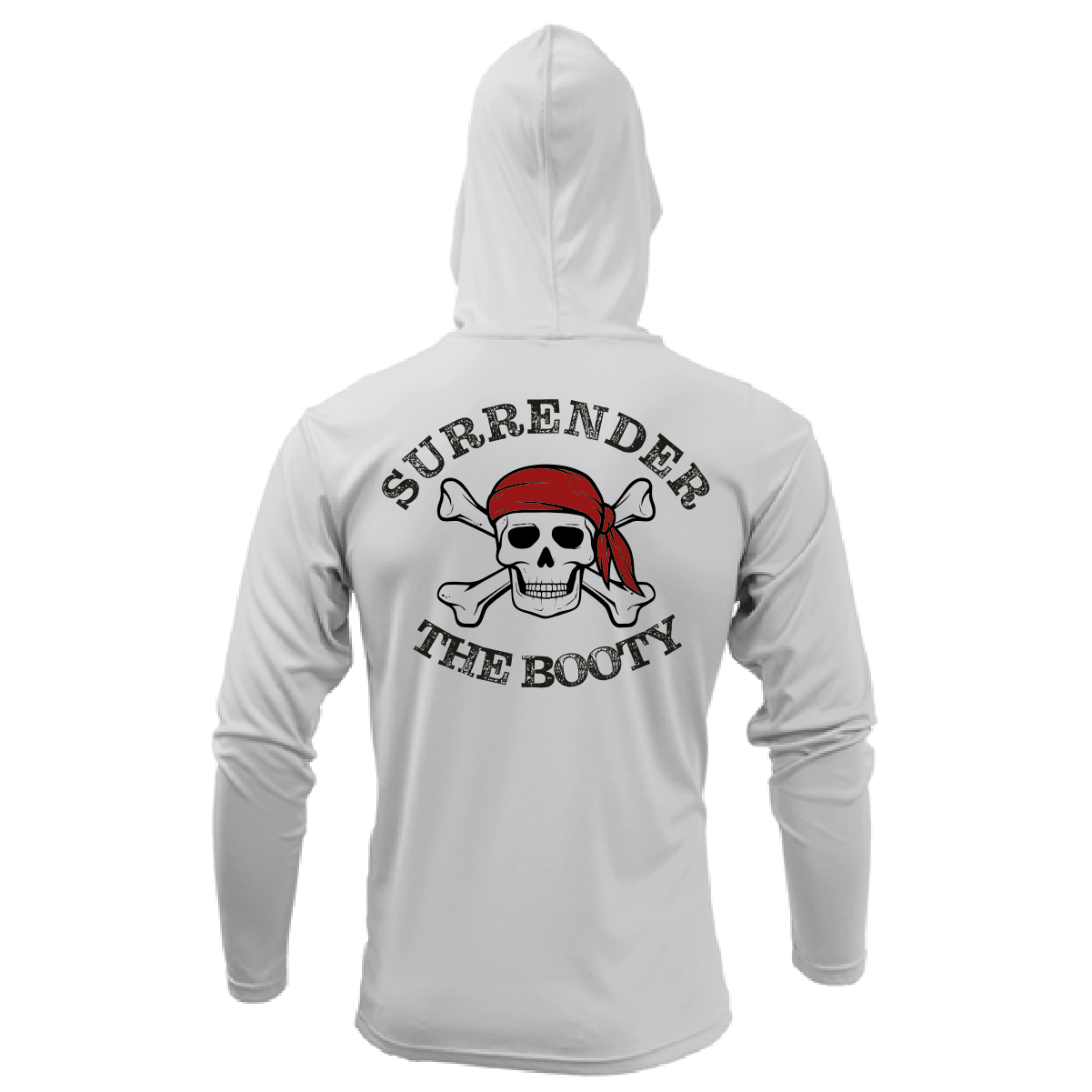 Siesta Key, FL "Surrender The Booty" Long Sleeve UPF 50+ Dry-Fit Hoodie