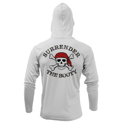 Texas Freshwater Born "Surrender The Booty" Men's Long Sleeve UPF 50+ Dry-Fit Hoodie