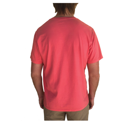 Key West, Florida Circle Logo Saltwater Born Tee