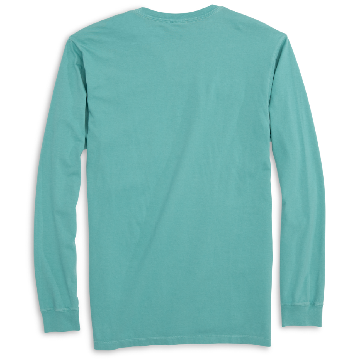 Texas Freshwater Born Linear Logo Men's Cotton Long Sleeve Shirt