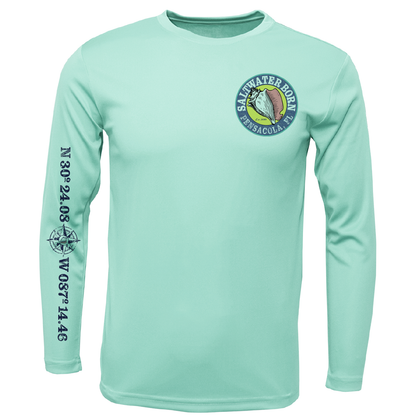 Pensacola, FL Kraken Long Sleeve UPF 50+ Dry-Fit Shirt