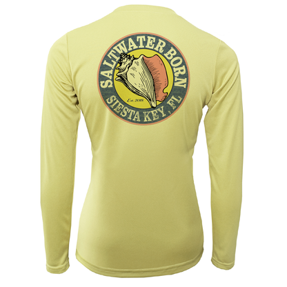 Siesta Key Florida Girl Long Sleeve UPF 50+ Dry-Fit Shirt