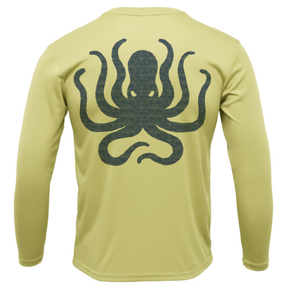 Charleston, SC Kraken Palmetto Logo Men's Long Sleeve UPF 50+ Dry-Fit Shirt
