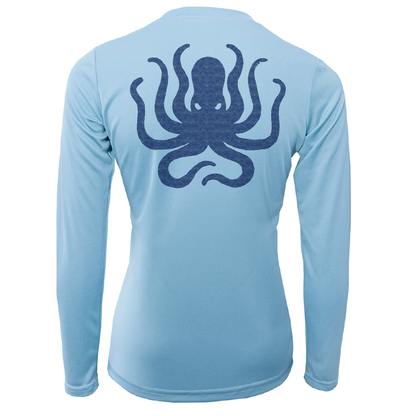 Key West Kraken Women's Long Sleeve UPF 50+ Dry-Fit Shirt