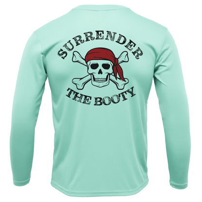 Texas Freshwater Born "Surrender The Booty" Boy's Long Sleeve UPF 50+ Dry-Fit Shirt