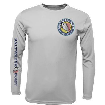 Cabbage Key, FL Kraken Long Sleeve UPF 50+ Dry-Fit Shirt