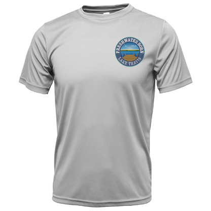 Lake Travis "All For Rum and Rum For All" Men's Short Sleeve UPF 50+ Dry-Fit Shirt