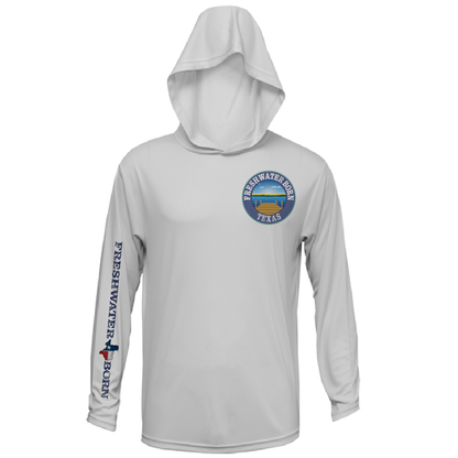 Texas Freshwater Born Kraken Men's Long Sleeve UPF 50+ Dry-Fit Hoodie