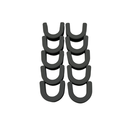 TRAPSKI LowPro 5 XL Ski and Snowboard Rack Insert for Rooftop Cargo Box | High Quality Marine Grade HDPE Plastic | Premium Strap Included | 3 Year Warranty | Made in the USA | Veteran Owned Business