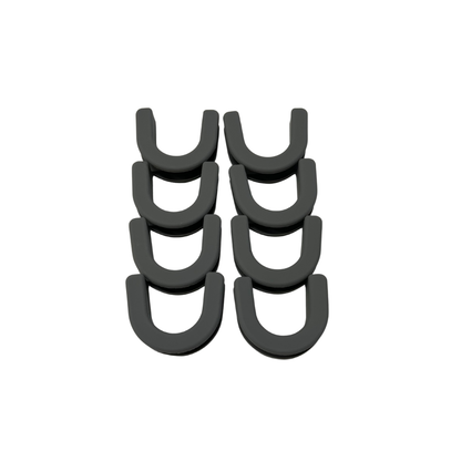 TRAPSKI LowPro 4 L Ski and Snowboard Rack Insert for Rooftop Cargo Box | High Quality Marine Grade HDPE Plastic | Premium Strap Included | 3 Year Warranty | Made in the USA | Veteran Owned Business
