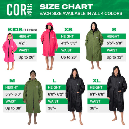 Waterproof Swim Parka (COR Green)