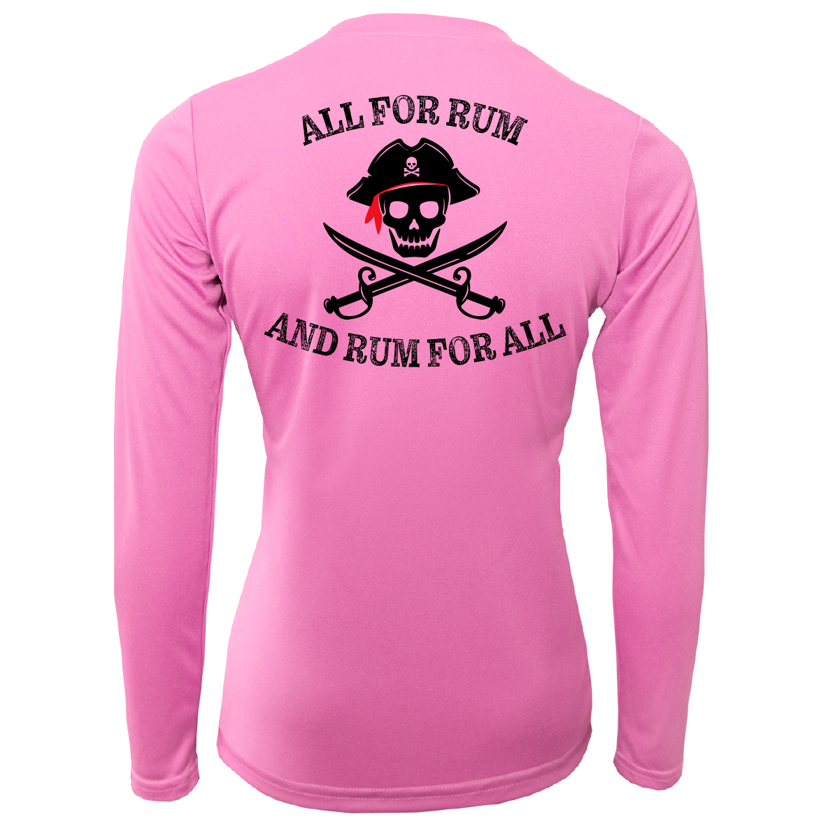 Tampa Bay "All for Rum and Rum For All" Women's Long Sleeve UPF 50+ Dry-Fit Shirt