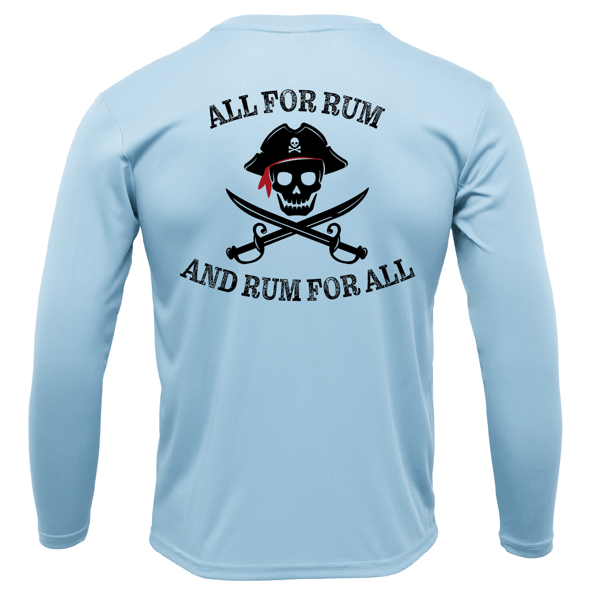 Melbourne, Australia "All for Rum and Rum For All" Long Sleeve UPF 50+ Dry-Fit Shirt
