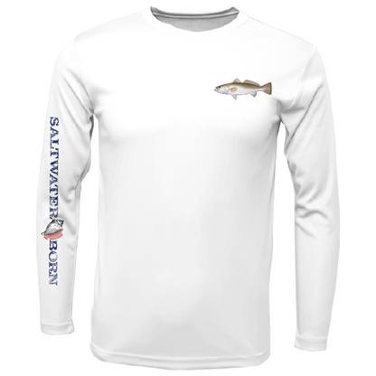 Trout on Chest Long Sleeve UPF 50+ Dry-Fit Shirt