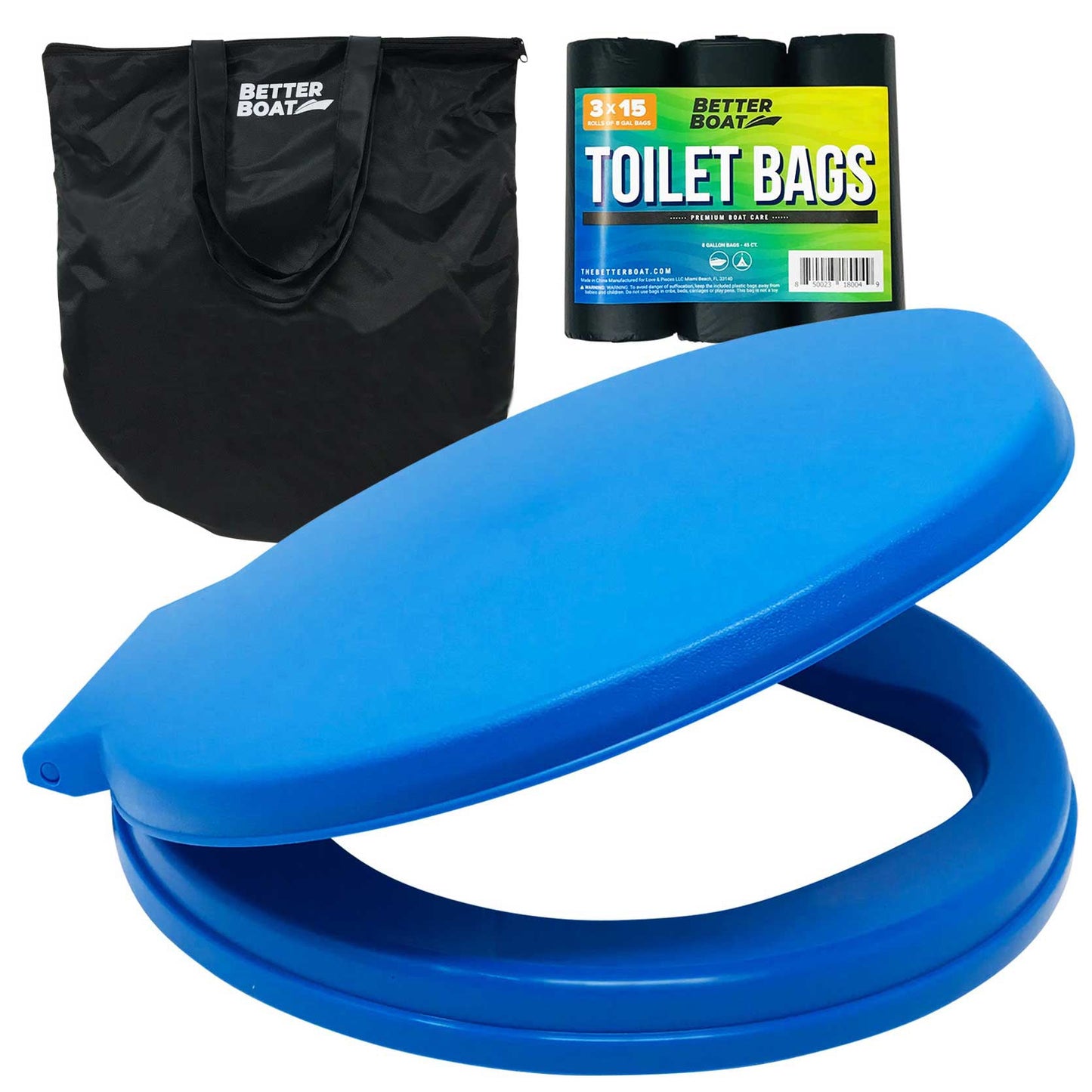 Portable Bucket Toilet Seat Set