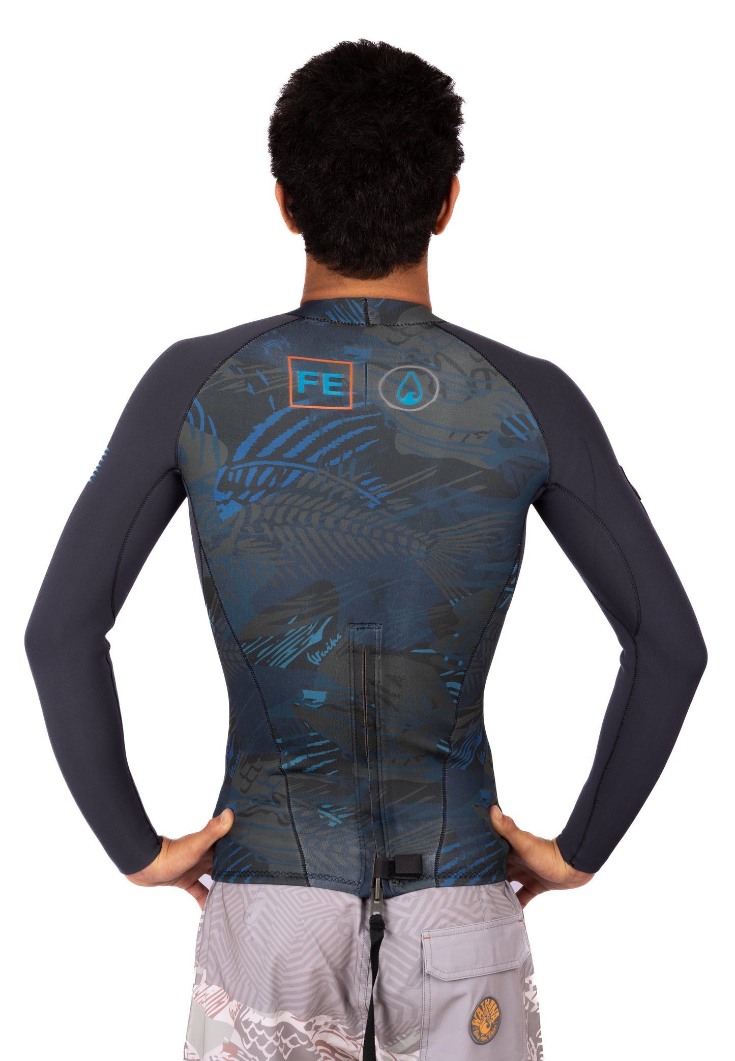 Men's Field Ethos Rear-zip Surf Top