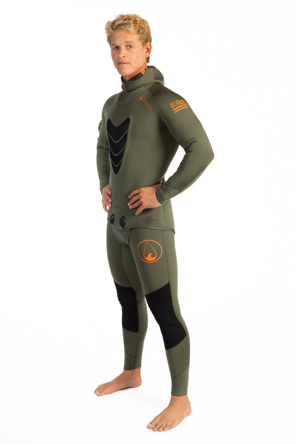 Men's Ranger Green Essentials Pro 3.0mm Wetsuit v1