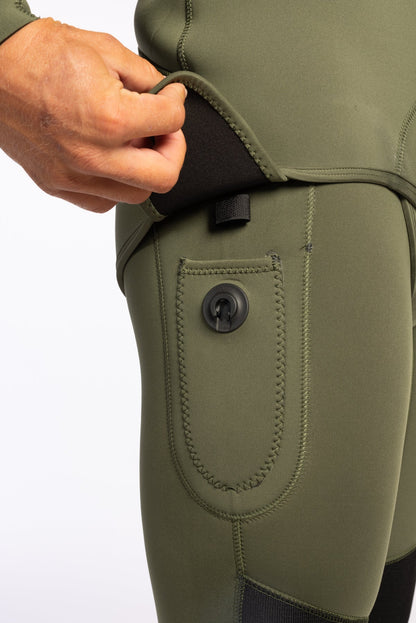 Men's Ranger Green Essentials Pro 3.0mm Wetsuit v1