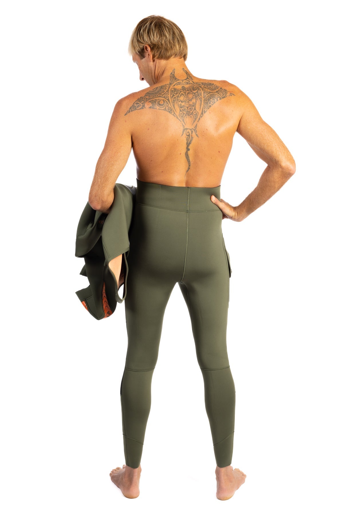 Men's Ranger Green Essentials Pro 3.0mm Wetsuit v1