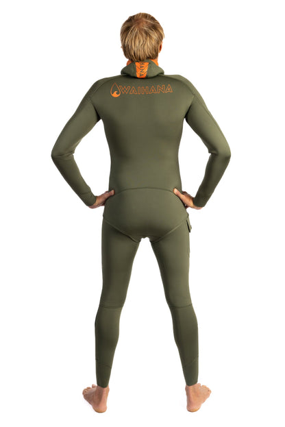Men's Ranger Green Essentials Pro 5.0mm Wetsuit v1