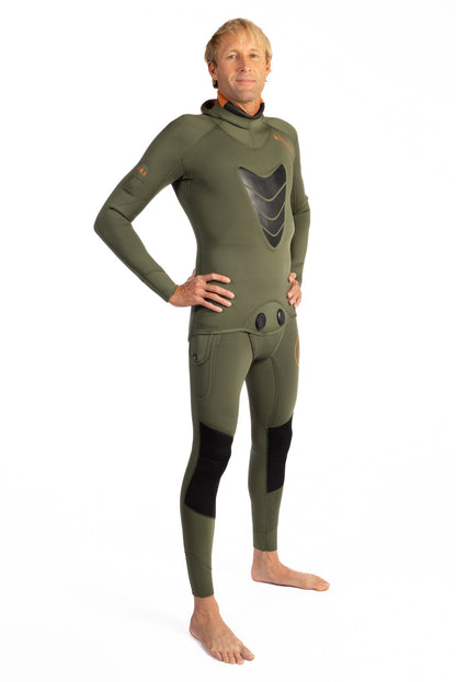 Men's Ranger Green Essentials Pro 3.0mm Wetsuit v1