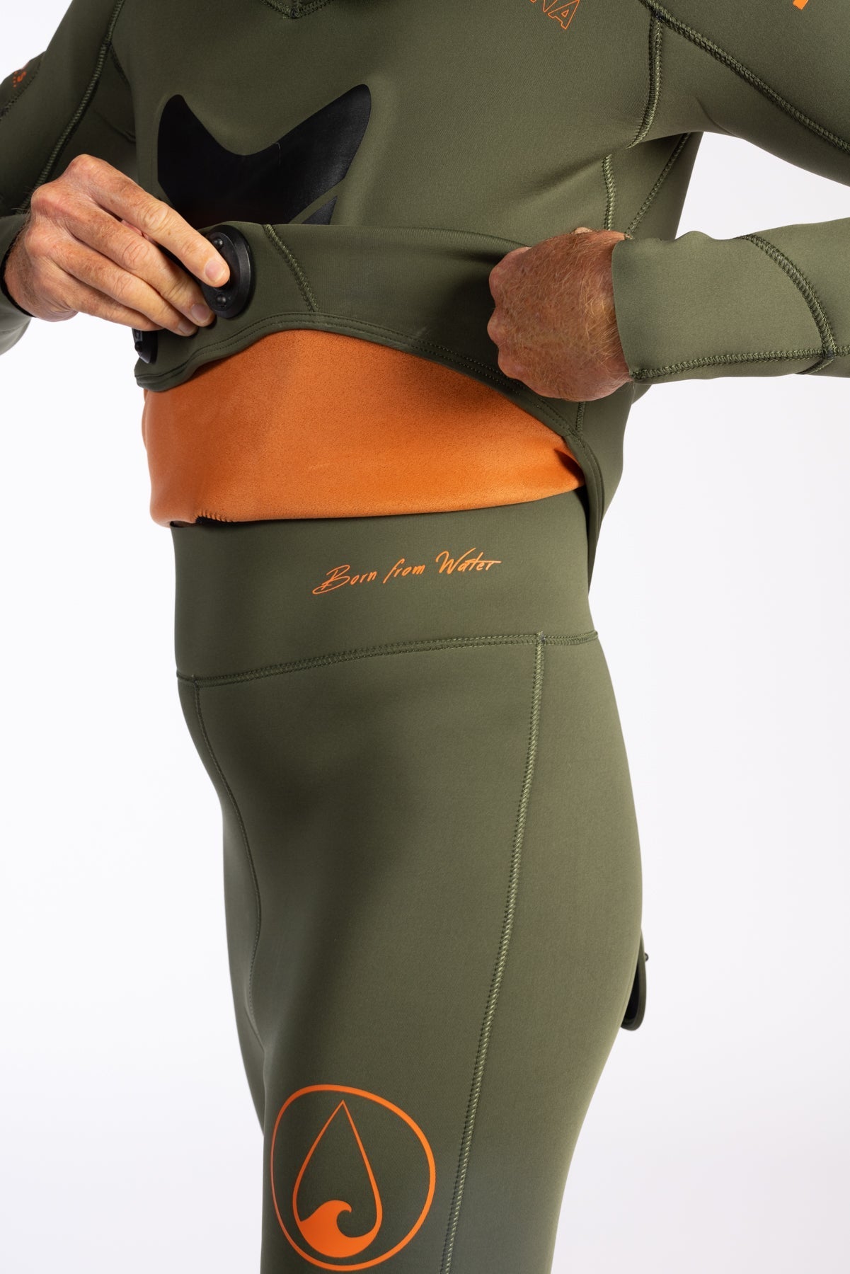Men's Ranger Green Essentials Pro 3.0mm Wetsuit v1