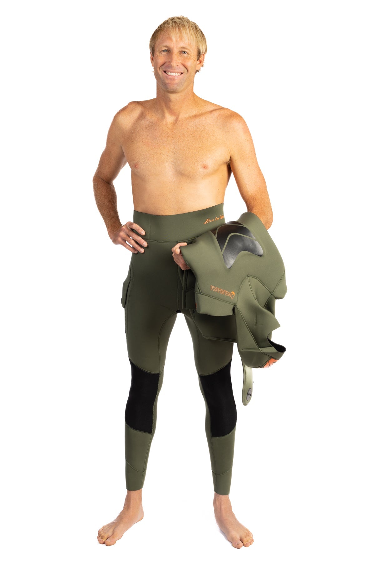 Men's Ranger Green Essentials Pro 5.0mm Wetsuit v1