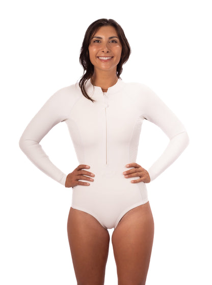 Women's White SiPrene Shorty