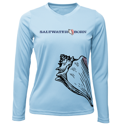 Conch Wrap Long Sleeve UPF 50+ Dry-Fit Shirt
