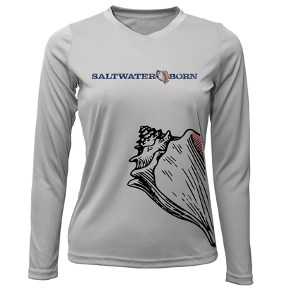 Conch Wrap Long Sleeve UPF 50+ Dry-Fit Shirt