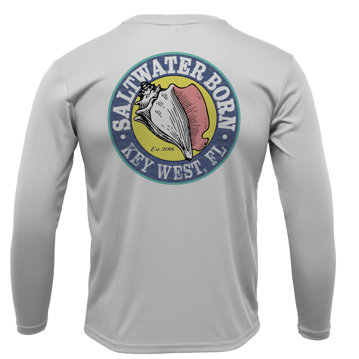 Trout on Chest Long Sleeve UPF 50+ Dry-Fit Shirt
