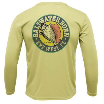 Key West, FL Florida Diver Long Sleeve UPF 50+ Dry-Fit Shirt