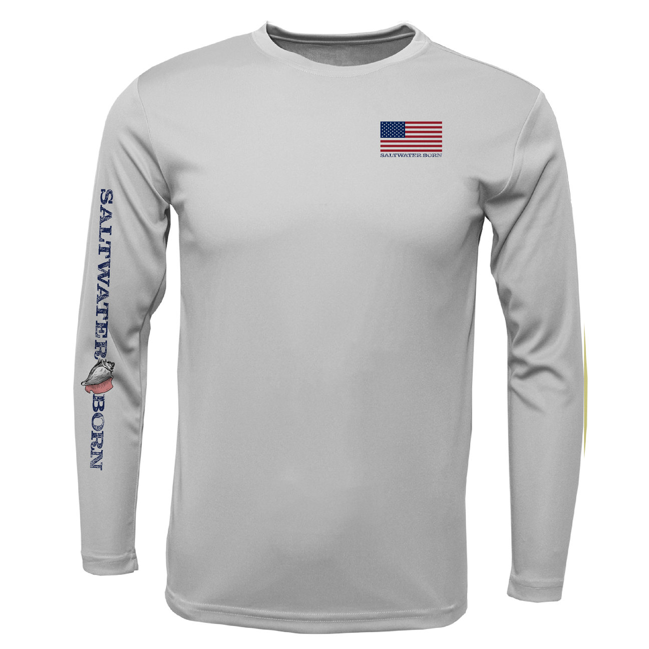 USA Trout Long Sleeve UPF 50+ Dry-Fit Shirt