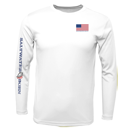 USA Grouper Long Sleeve UPF 50+ Dry-Fit Shirt