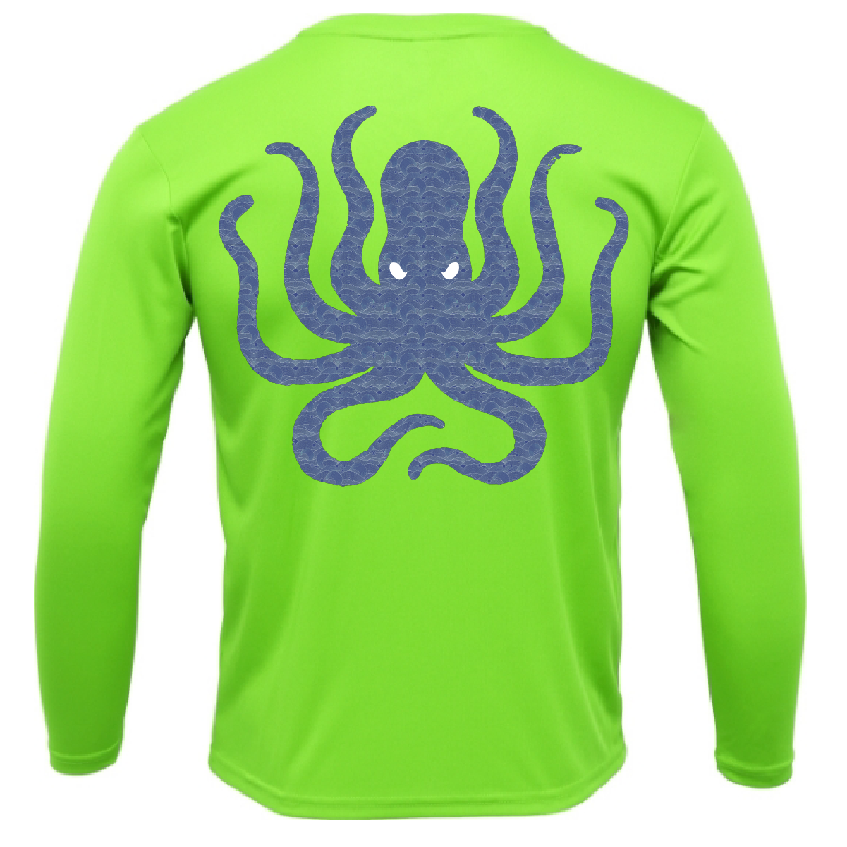 Key West, FL Kraken Men's Long Sleeve UPF 50+ Dry-Fit Shirt