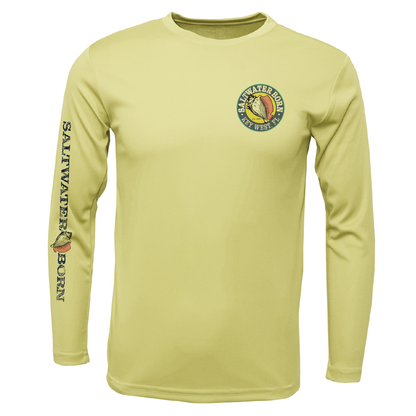 Key West, FL Sailfish Long Sleeve UPF 50+ Dry-Fit Shirt