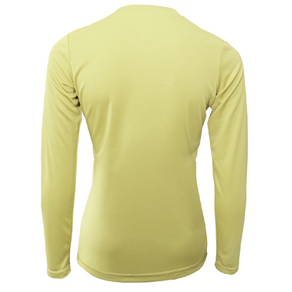 "Life Is Better At The Beach" Conch Women's Long Sleeve UPF 50+ Dry-Fit Shirt (No Back)