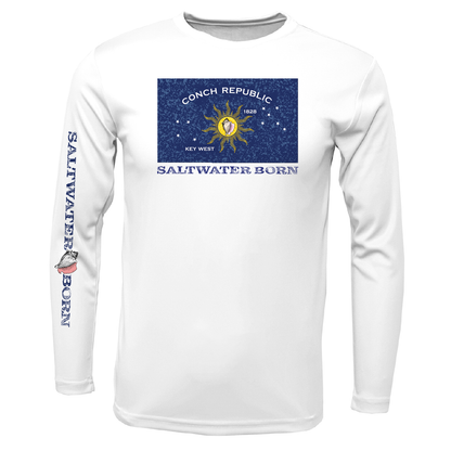 Conch Republic Boy's Long Sleeve UPF 50+ Dry-Fit Shirt