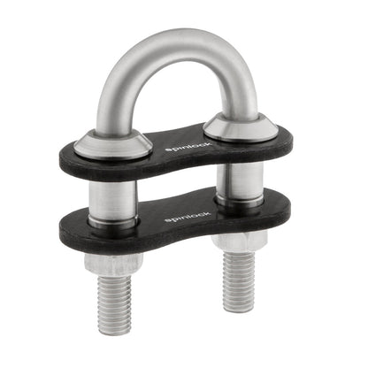 Spinlock High-Strength Padeye 8mm In 17-4PH with Carbon Plates | SendIt Sailing
