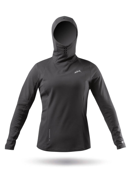 Zhik Womens Black ZhikMotion Hooded Top | SendIt Sailing