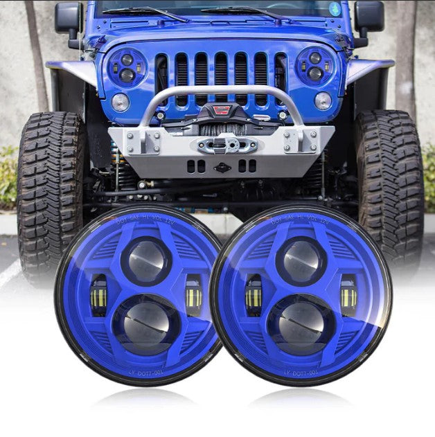 Empire Offroad LED 9in Spectrum Series Headlights | SendIt SailingEmpire Offroad LED 9in Spectrum Series Headlights